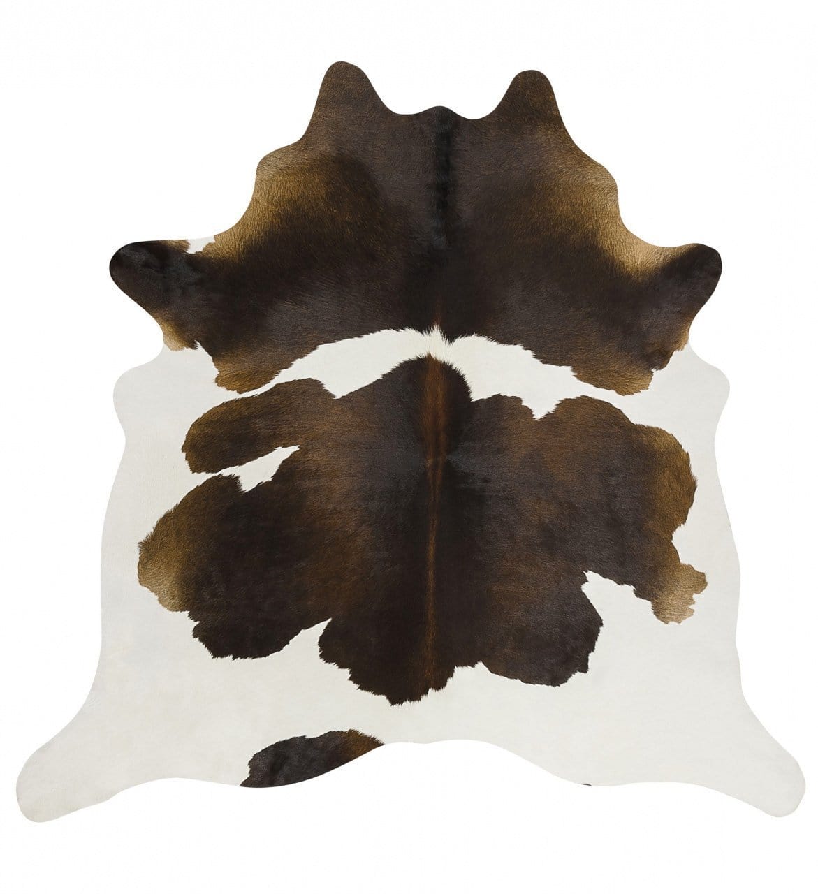 Natural Cowhide in Chocolate