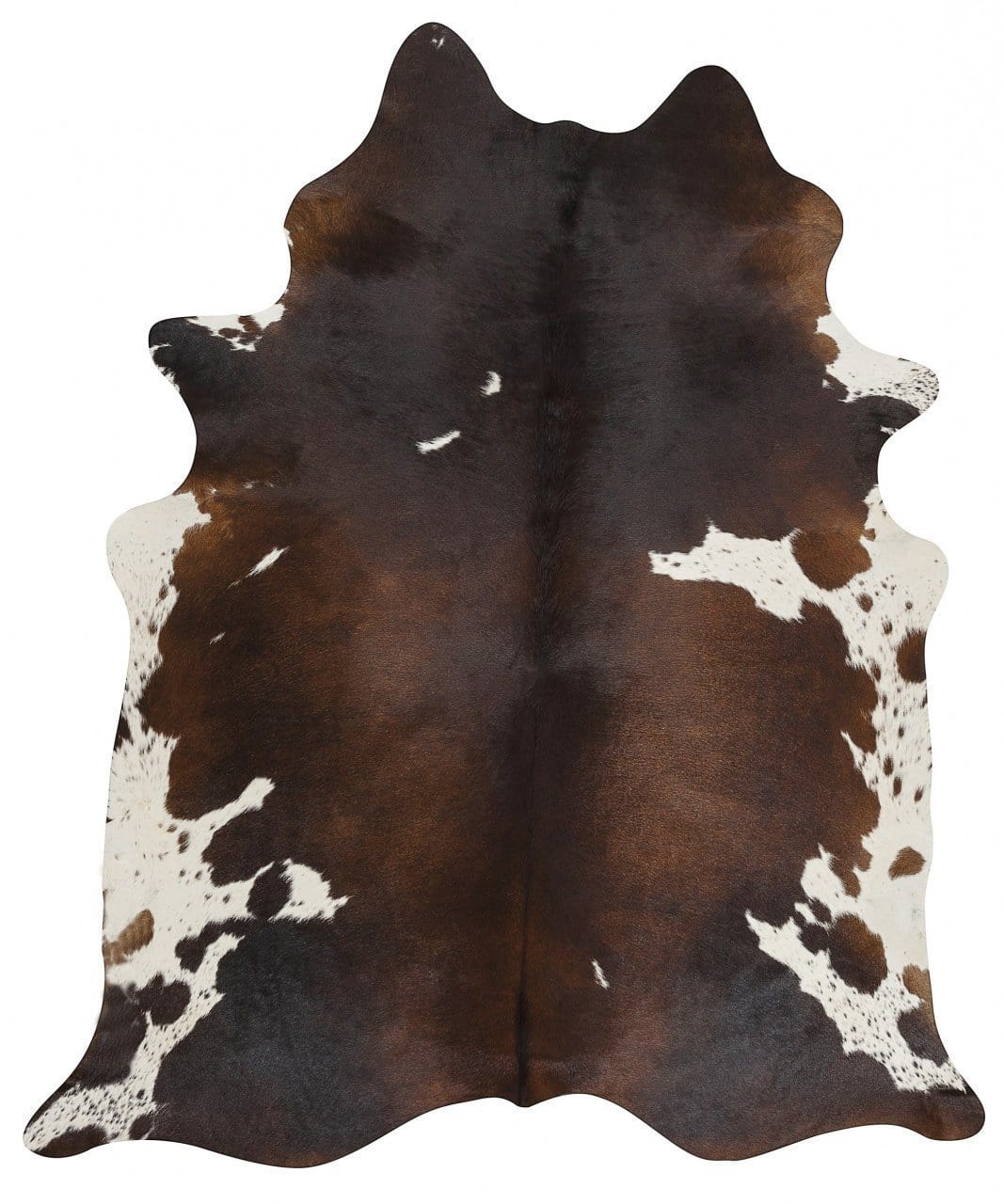 Natural Cowhide in Chocolate